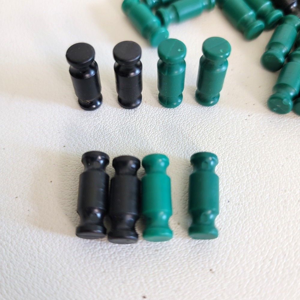 K'Nex Classic Rod Black Green 16 mm 11/16" Knex Part Qty 200